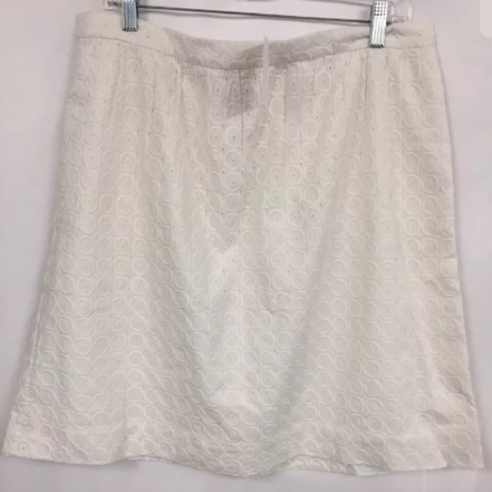 J CREW EYELET SKIRT SZ 16‎ AK49